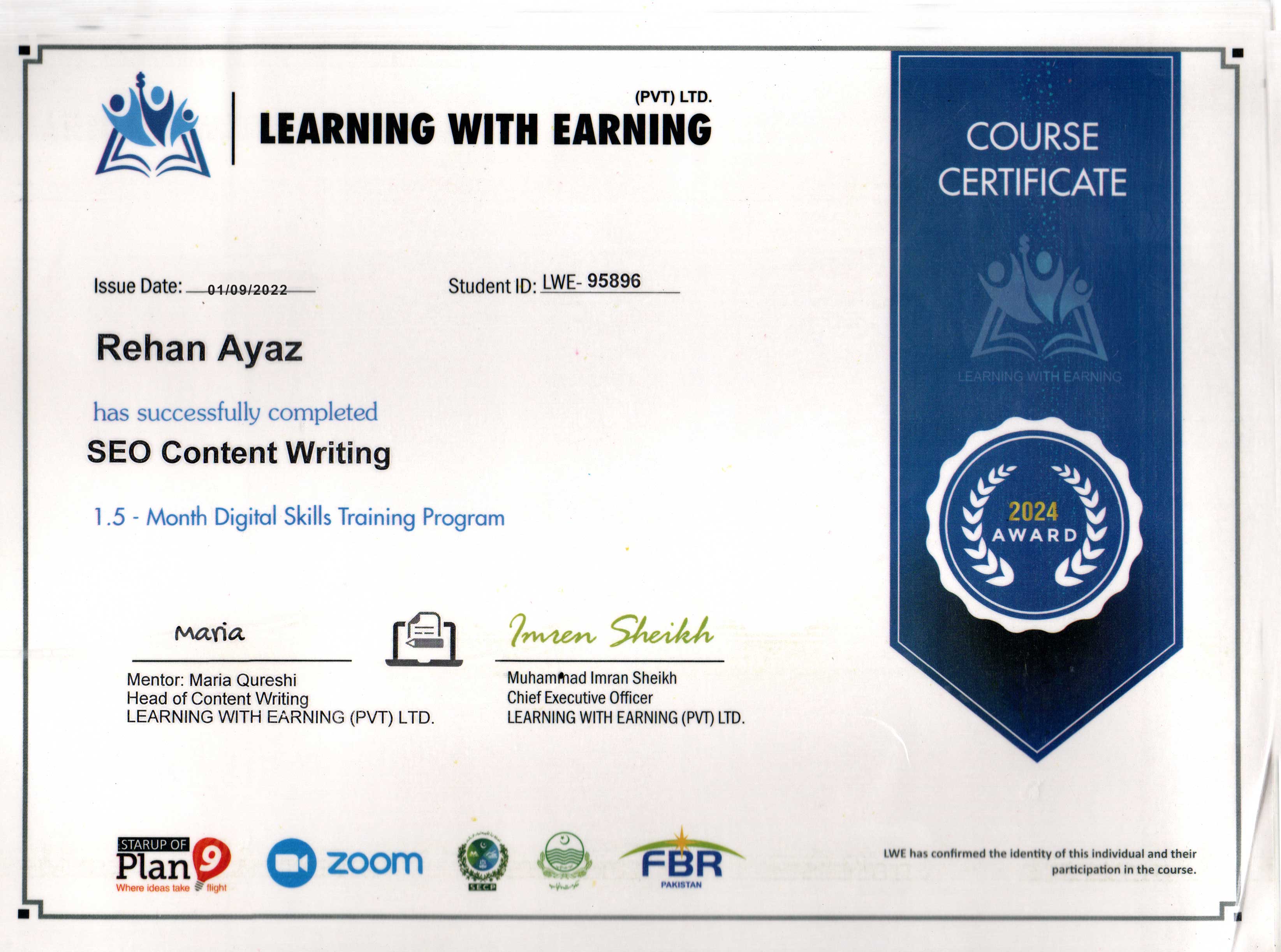 SEO & Content Writing