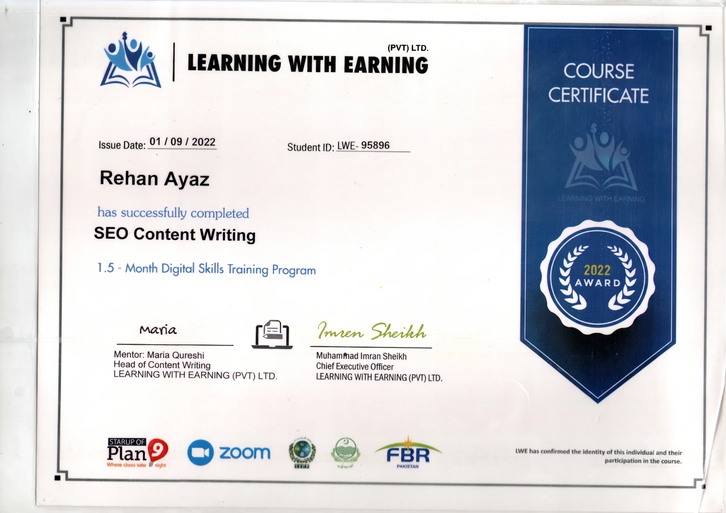 SEO & Content Writing